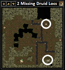 Missing Druids Deep Woods Map